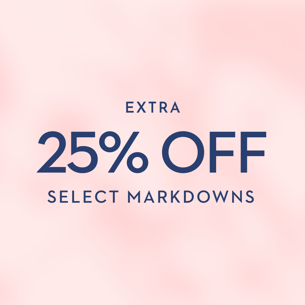 Extra 25% off select markdowns!